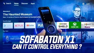 Control Your Devices, X1 Smart Remote, Sofabaton X1 Universal Remote