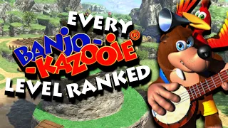 Ranking Every Banjo-Kazooie Level!