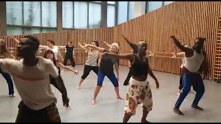 cours danse Africaine de Serge Tsakap Paris 18ème