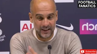 Spurs vs Manchester City 1-0 | Pep Guardiola post match Interview