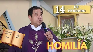 EVANGELIO DE HOY miércoles de Ceniza 14 de Febrero del 2024 - Padre Arturo Cornejo