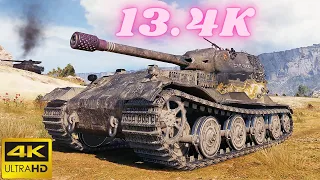VK 72.01 (K) 13.4K Damage 10K Block 6 Kills  World of Tanks Replays ,WOT tank games