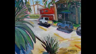 Bradley's Pad: Another one hour Plein Air Oil Painting by Paul Cumes