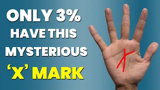 Mysterious X mark on palm, only 3% of world population have this | Palmistry