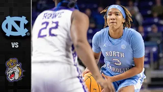 North Carolina vs. James Madison | ACC Women's Basketball Highlights (2022-23)