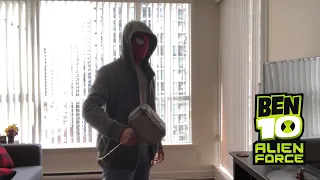 Ben 10 transforms into Spider-Thor