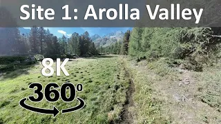 Site 1: 8K 360° VR survey