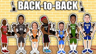 The Story of Every Back-To-Back MVP in NBA History!