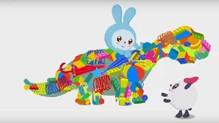 Малышарики - Умные песенки - Уборка игрушек - мультфильм для самых маленьких