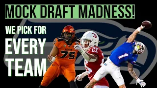 Mock Draft Madness! We Pick For Every Team