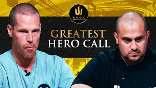 Patrik Antonius makes the GREATEST Hero Call in the HISTORY of High Stakes Poker