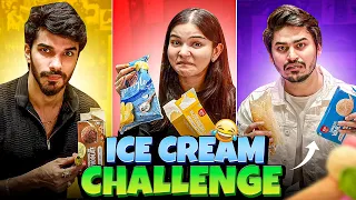 Weird Ice-Cream Challenge ft. Snax Gaming , Ankkita C