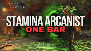 One-Bar Stamina Arcanist PvE Build | Update 41