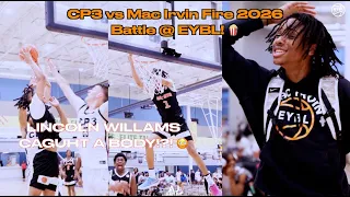 ON HIS HEAD!!!🙆‍♂️😳 Mac Irvin Fire 16u vs CP3 - 2026 Matchup - EYBL Session 1 | Memphis, TN