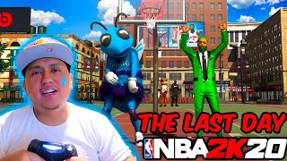 THE LAST DAY ON NBA 2K20 ☹💔SERVERS SHUT DOWN AFTER TODAY