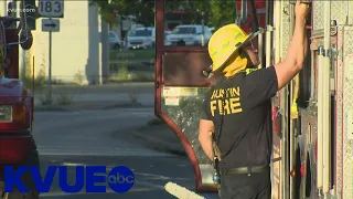 Police searching for suspect after camp fire near US 183 | KVUE