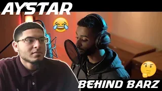 Aystar - Behind Barz Freestyle | Link Up TV | REACTION