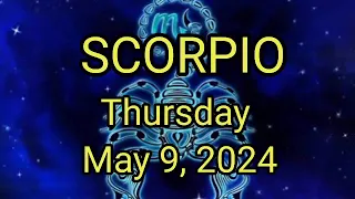 Scorpio predicts health at your side Today, May 9, 2024