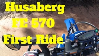 #HUSABERG 570 - New bike - First ride - Review