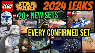 Lego Star Wars 2024 Leaks EVERY Set + Minifigure CONFIRMED!