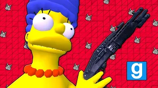 marge simpsons voice is hilarious (gmod murder)
