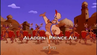 Aladdin - Prince Ali (LETRA PT-PT)