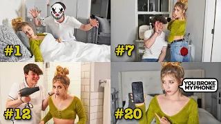 PRANKING My GIRLFRIEND For 24 HOURS Challenge**GONE WRONG**|Jentzen Ramirez