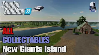 FS22 New Giants Island | Earn extra money | All 100 Collectables