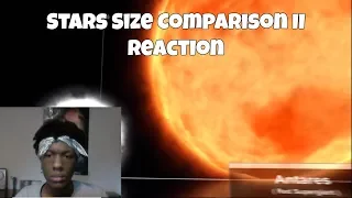 Star Size Comparison 2 Reaction