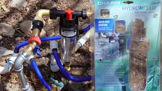 Installing a Chapin 16oz Liquid Fertilizer Injector