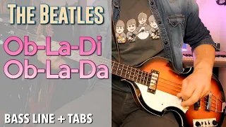 The Beatles - Ob-La-Di, Ob-La-Da /// BASS LINE [Play Along Tabs]