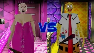 Barbie Granny vs SpongeBob Granny