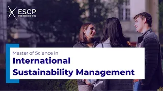 A look into our MSc in International Sustainability Management