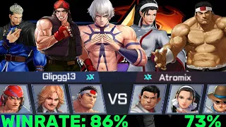 Kof Arena Ranked match Platinum Tier Intense Battle Gameplay🎮 134