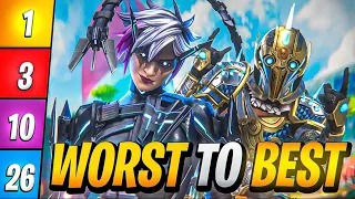 RANKING EACH Legend from Worst to Best in PUBs - Apex Legends Season 21