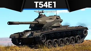 ЗАБЫТЫЙ ТАНК АМЕРИКИ T54E1 в War Thunder