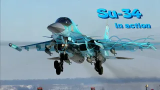 Su-34 in action.