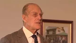 Prince Philip jokes about shooting sports - unseen footage