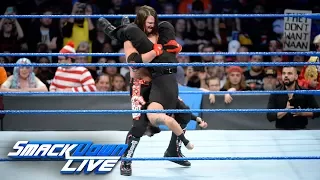 AJ Styles makes quick work of Samir Singh: SmackDown LIVE, Oct. 31, 2017