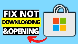 How To Fix Microsoft Store Not Downloading Apps & Not Opening Problem Windows 10 / 11