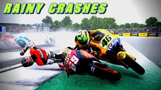 MotoGP 20 CRASH Compilation #6 | Vintage MotoGP Riders