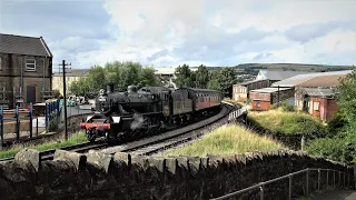 A day trip to the Keighley & Worth Valley Railway 15 July 2023 in 4k.