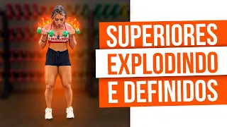 TREINO COMPLETO DE SUPERIORES PARA FAZER EM CASA