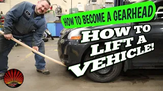 How to safely lift any vehicle with a hydraulic floor jack!  Unibody/body on frame vehicles shown!