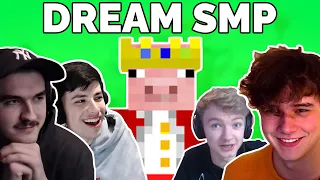 YouTubers REACTS to Technoblade joining Dream SMP | Jschlatt, Dream, Wilbur, Tubbo...