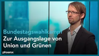 Union und Grüne: Volker Best (Politikwissenschaftler) mit einer Einschätzung zum Bundestagswahlkampf