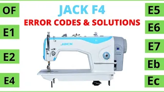 Jack F4 Error Codes & Solutions