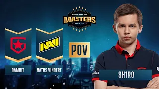 CS:GO - PoV - sh1ro - Gambit vs. Natus Vincere - DreamHack Masters Spring 2021 - Grand Final