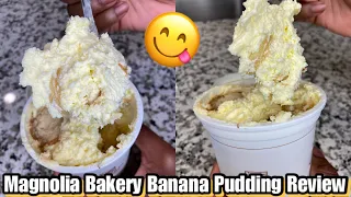 NYC MAGNOLIA BAKERY BANANA PUDDING REVIEW!!!