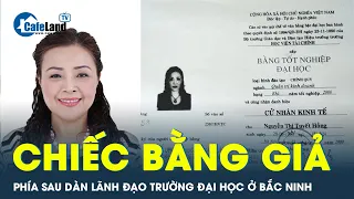 BẤT NGỜ khi Lãnh đạo trường Đại học toàn dùng bằng cấp giả | CafeLand